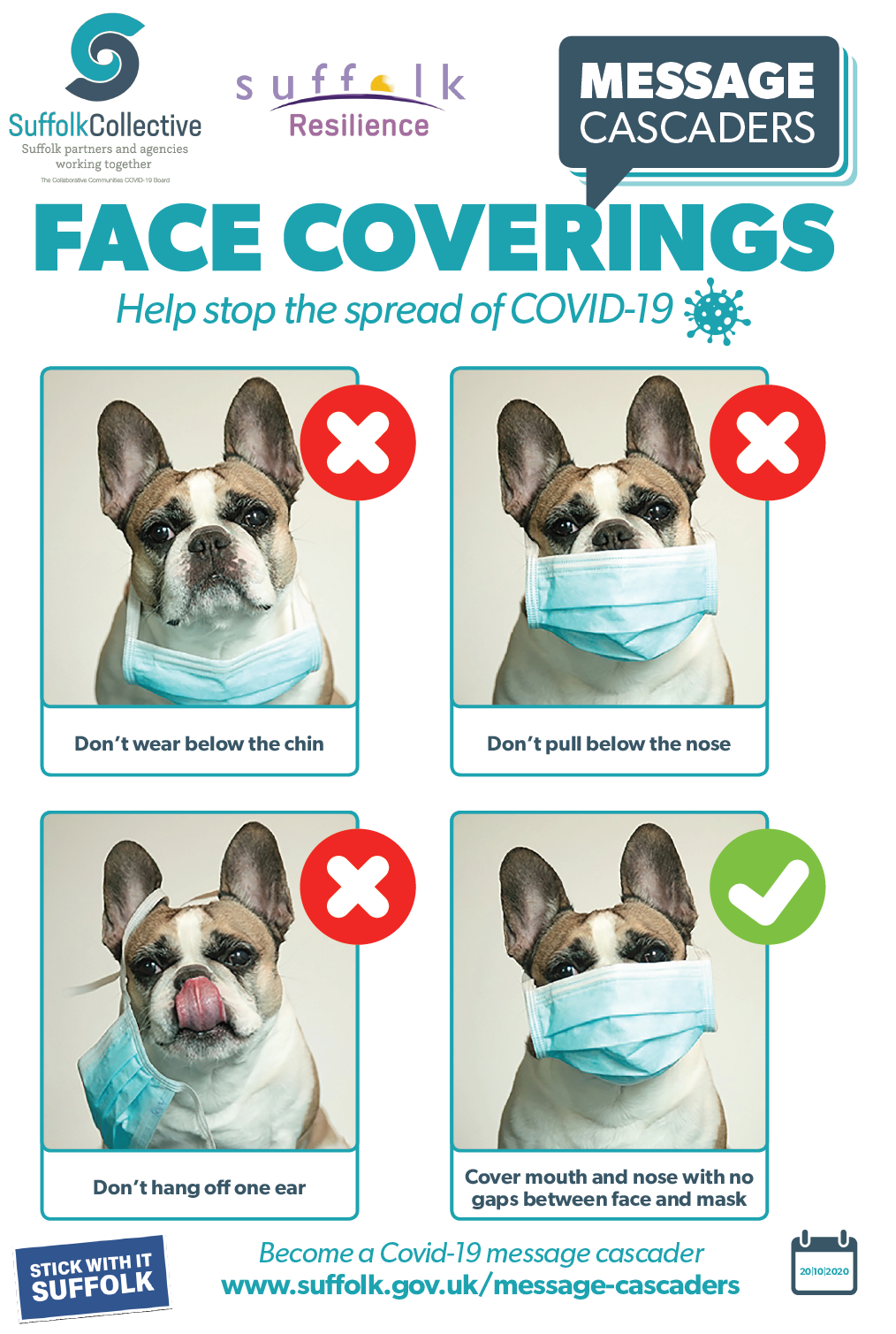 How to Wear a Face Covering