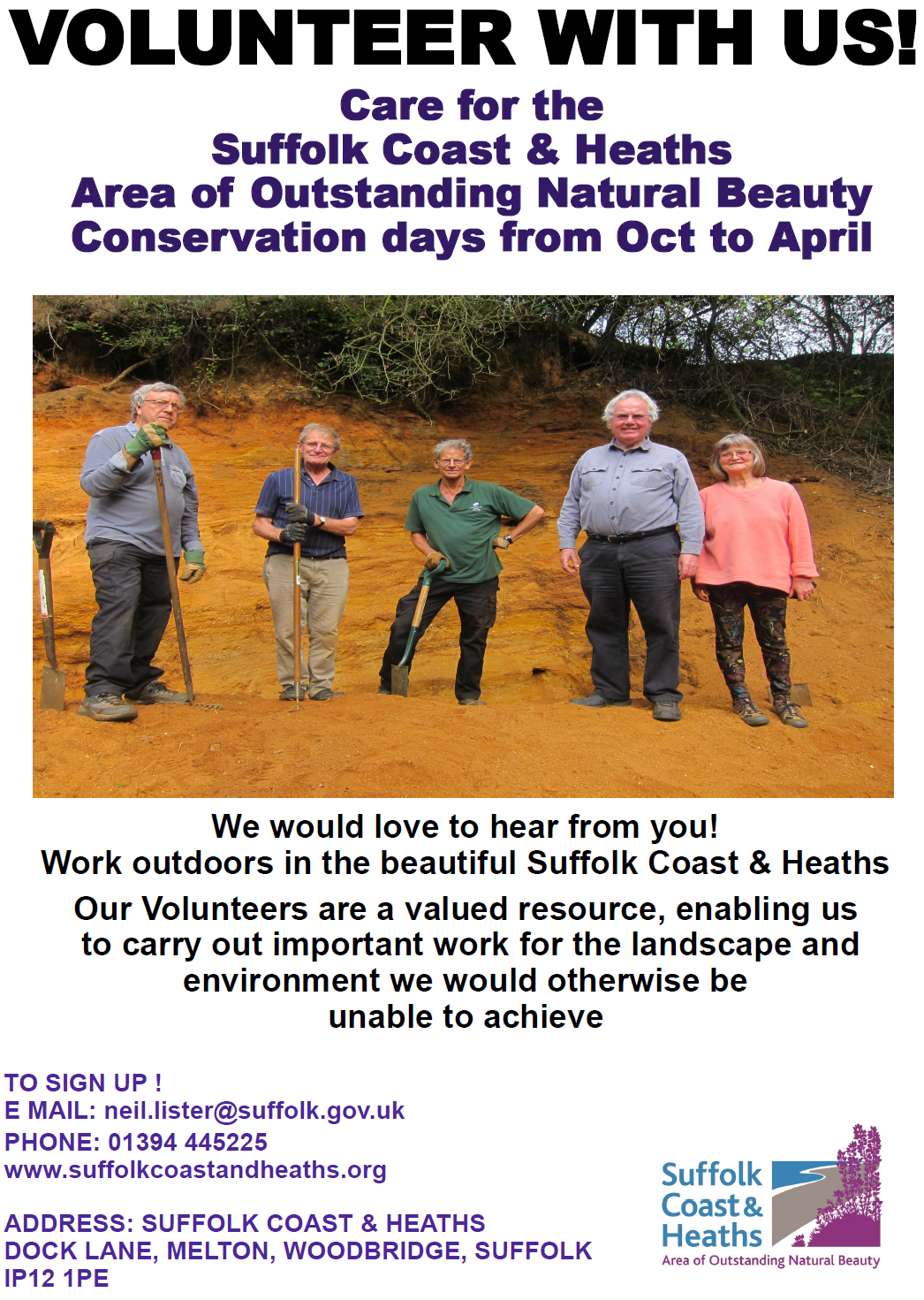 AONB Volunteers Required